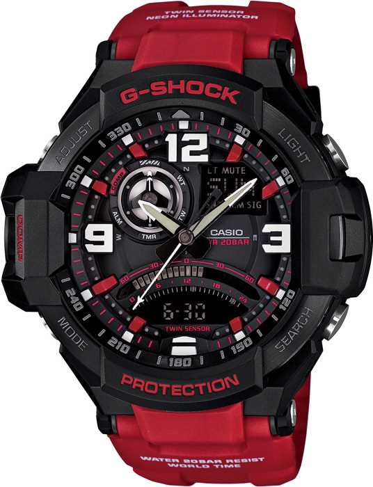 Casio GA-1000-4BDR Erkek Kol Saati
